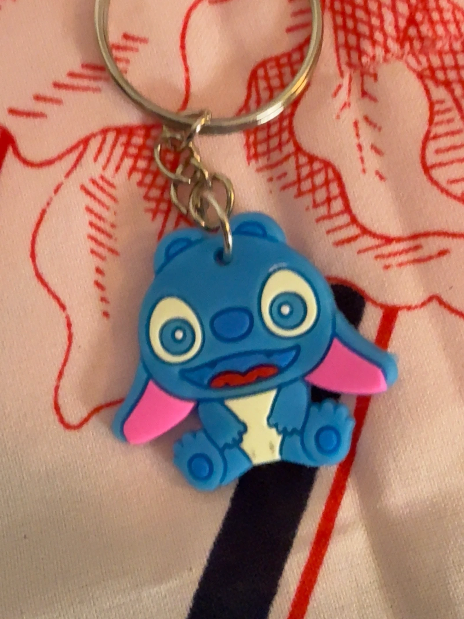 Stitch PVC kawaii keychain new – photo 3